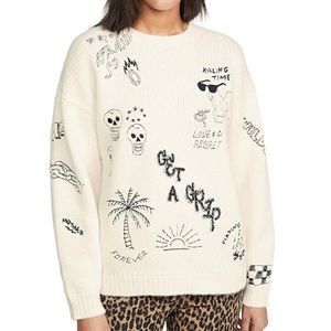 🍄MOTHER🍄 Leave A Message Alpaca Pullover